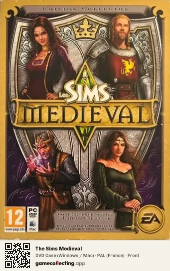 The Sims Medieval Computer, France box front
