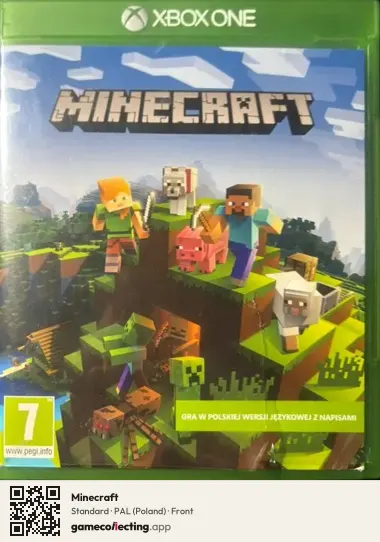 Minecraft Xbox One, Poland box front