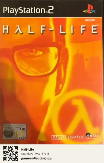 Half-Life PlayStation 2, PAL box front
