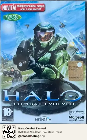 Halo: Combat Evolved Computer, Italy box front