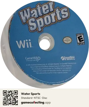 Water Sports Nintendo Wii, NTSC disc