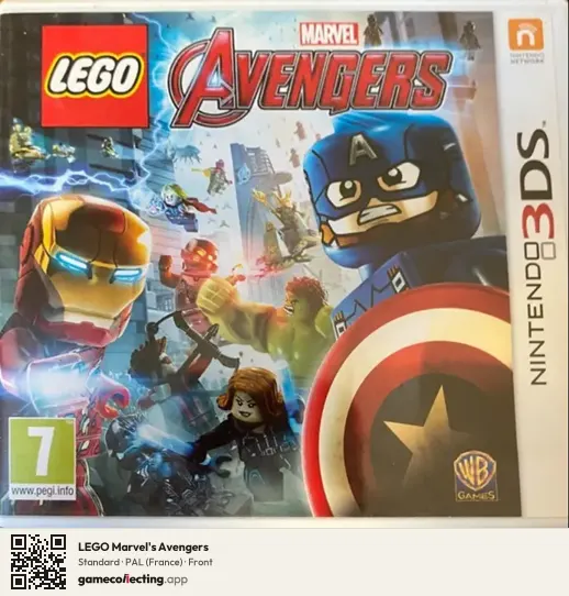 LEGO Marvel's Avengers Nintendo 3DS, France box front