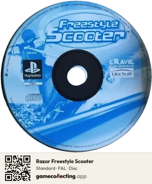 Razor Freestyle Scooter PlayStation, PAL disc