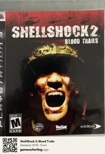 ShellShock 2: Blood Trails PlayStation 3, NTSC box front