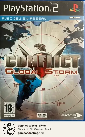 Conflict: Global Terror PlayStation 2, France box front