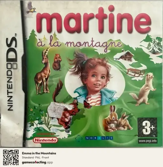 Emma in the Mountains Nintendo DS, PAL box front