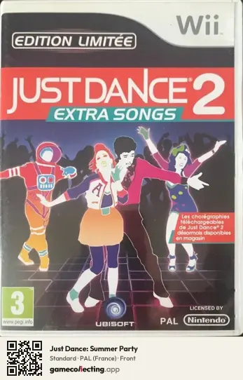 Just Dance: Summer Party Nintendo Wii, France box front