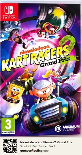 Nickelodeon Kart Racers 2: Grand Prix Nintendo Switch, France box front