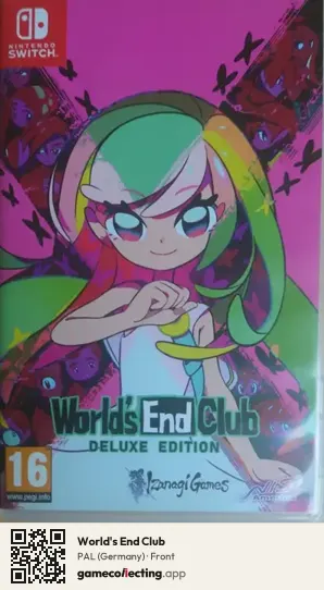 World's End Club Nintendo Switch, Germany box front