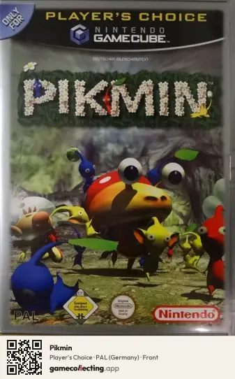 Pikmin Nintendo GameCube, Germany box front