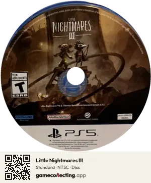 Little Nightmares III PlayStation 5, NTSC disc