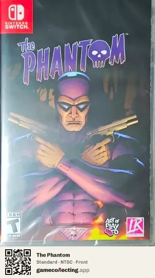 The Phantom Nintendo Switch, NTSC box front