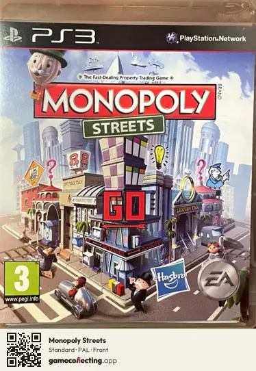 Monopoly Streets PlayStation 3, PAL box front