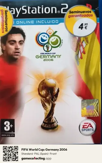 FIFA World Cup: Germany 2006 PlayStation 2, Spain box front