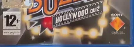 Buzz! The Hollywood Quiz, the PEGI square on its front