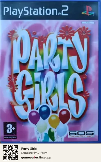 Party Girls PlayStation 2, PAL box front