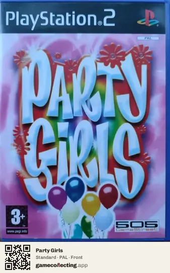 Party Girls PlayStation 2, PAL box front