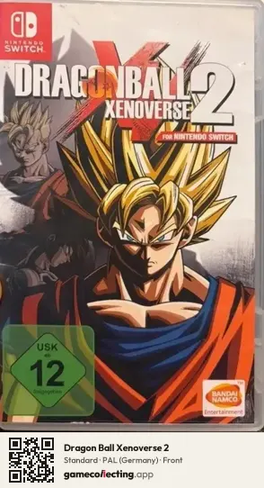 Dragon Ball Xenoverse 2 Nintendo Switch, Germany box front