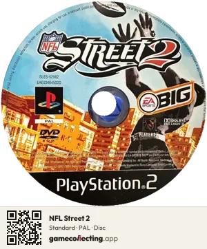 NFL Street 2 PlayStation 2, PAL disc