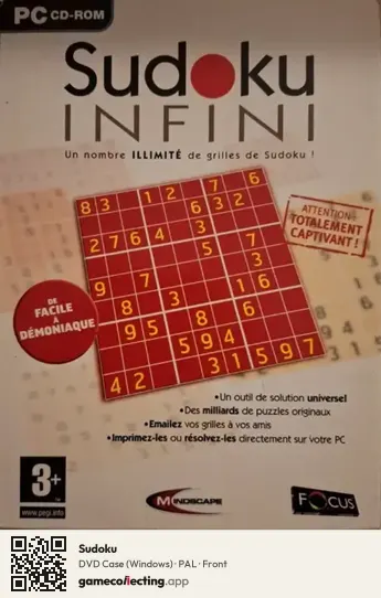 Sudoku Computer, PAL box front
