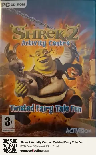 Shrek 2 Activity Center: Twisted Fairy Tale Fun Computer, PAL box front