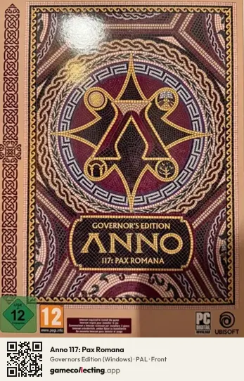 Anno 117: Pax Romana Computer, PAL box front
