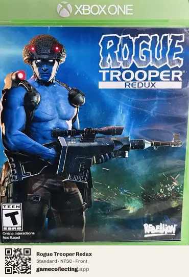 Rogue Trooper Redux Xbox One, NTSC box front