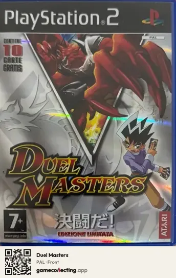 Duel Masters PlayStation 2, PAL box front