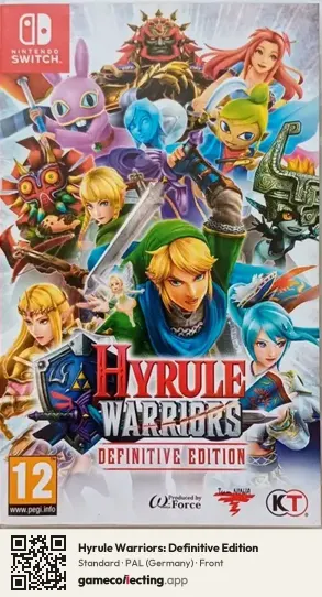 Hyrule Warriors: Definitive Edition Nintendo Switch, Germany box front