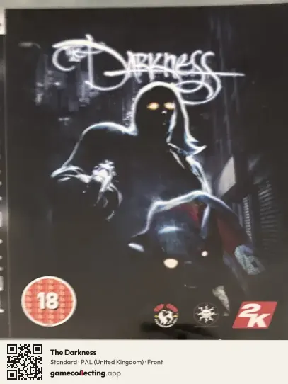 The Darkness PlayStation 3, United Kingdom box front
