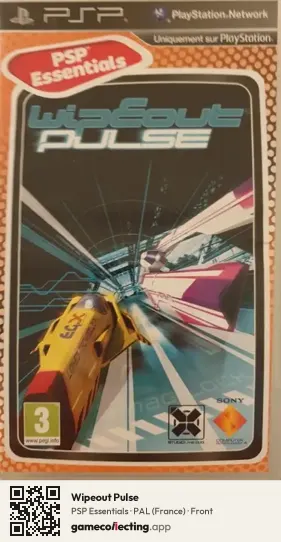 Wipeout Pulse PlayStation Portable, France box front
