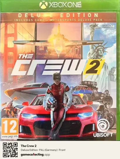 The Crew 2 Xbox One, Germany box front