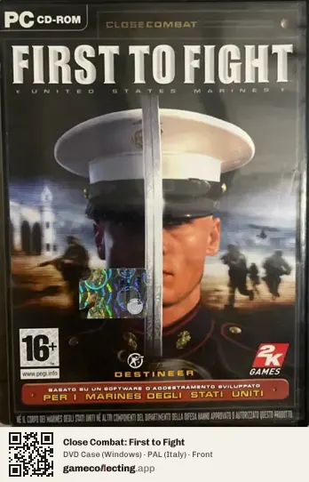 Close Combat: First to Fight Computer, Italy box front