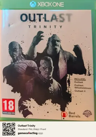 Outlast Trinity Xbox One, Italy box front