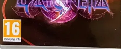 Bayonetta 3, the USK square on its front