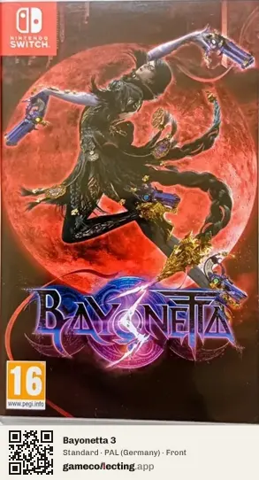 Bayonetta 3 Nintendo Switch, Germany box front