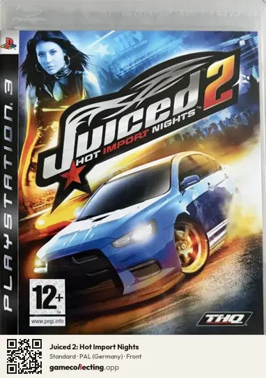 Juiced 2: Hot Import Nights PlayStation 3, Germany box front