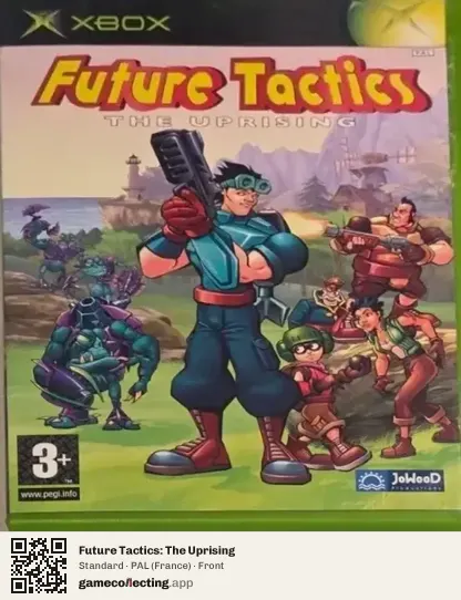Future Tactics: The Uprising Xbox, France box front
