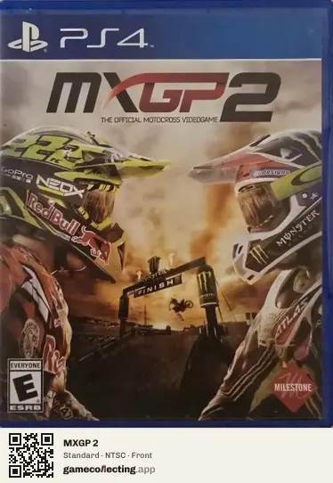 MXGP 2 PlayStation 4, NTSC box front
