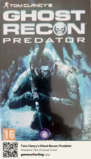 Tom Clancy's Ghost Recon: Predator PlayStation Portable, France box front