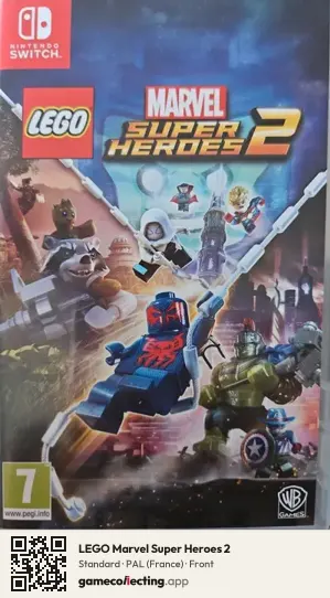 LEGO Marvel Super Heroes 2 Nintendo Switch, France box front