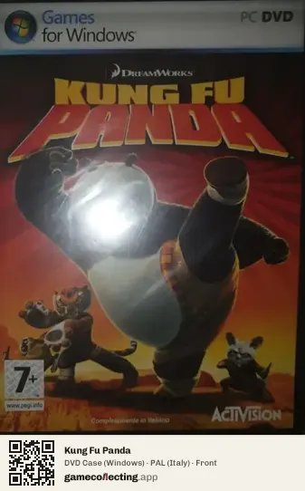 Kung Fu Panda Computer, Italy box front