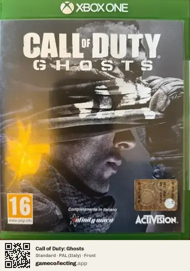Call of Duty: Ghosts Xbox One, Italy box front
