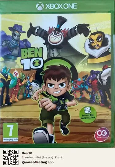 Ben 10 Xbox One, France box front