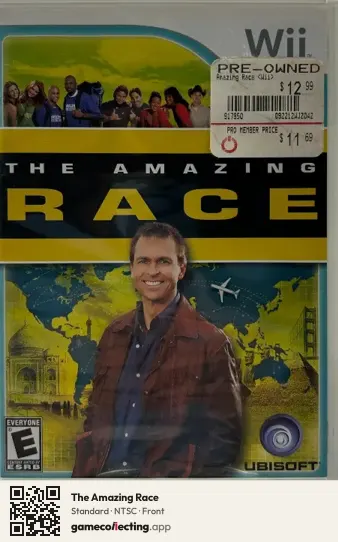 The Amazing Race Nintendo Wii, NTSC box front