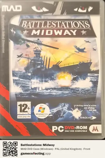 Battlestations: Midway Computer, United Kingdom box front