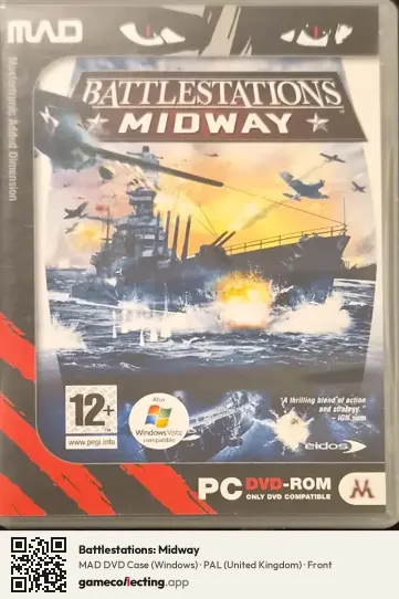 Battlestations: Midway Computer, United Kingdom box front
