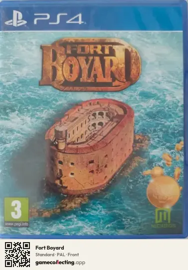Fort Boyard PlayStation 4, PAL box front