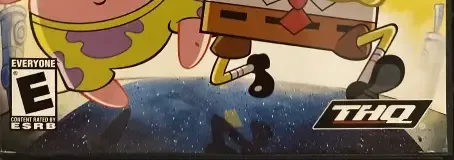 The SpongeBob SquarePants Movie, the ESRB box on its front
