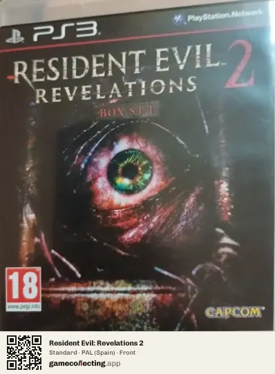 Resident Evil: Revelations 2 PlayStation 3, Spain box front